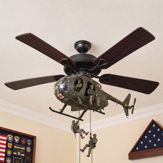 Fan Chopper - Helicopter Ceiling Fan Attachment