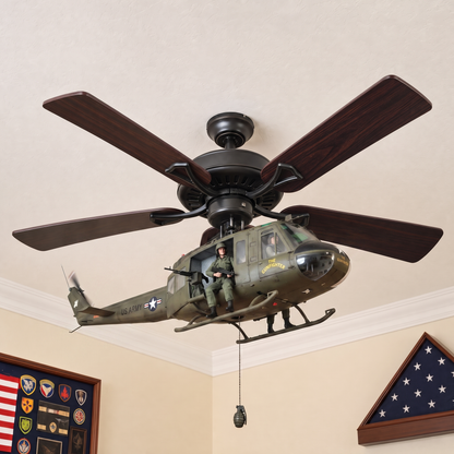 Fan Chopper - Helicopter Ceiling Fan Attachment